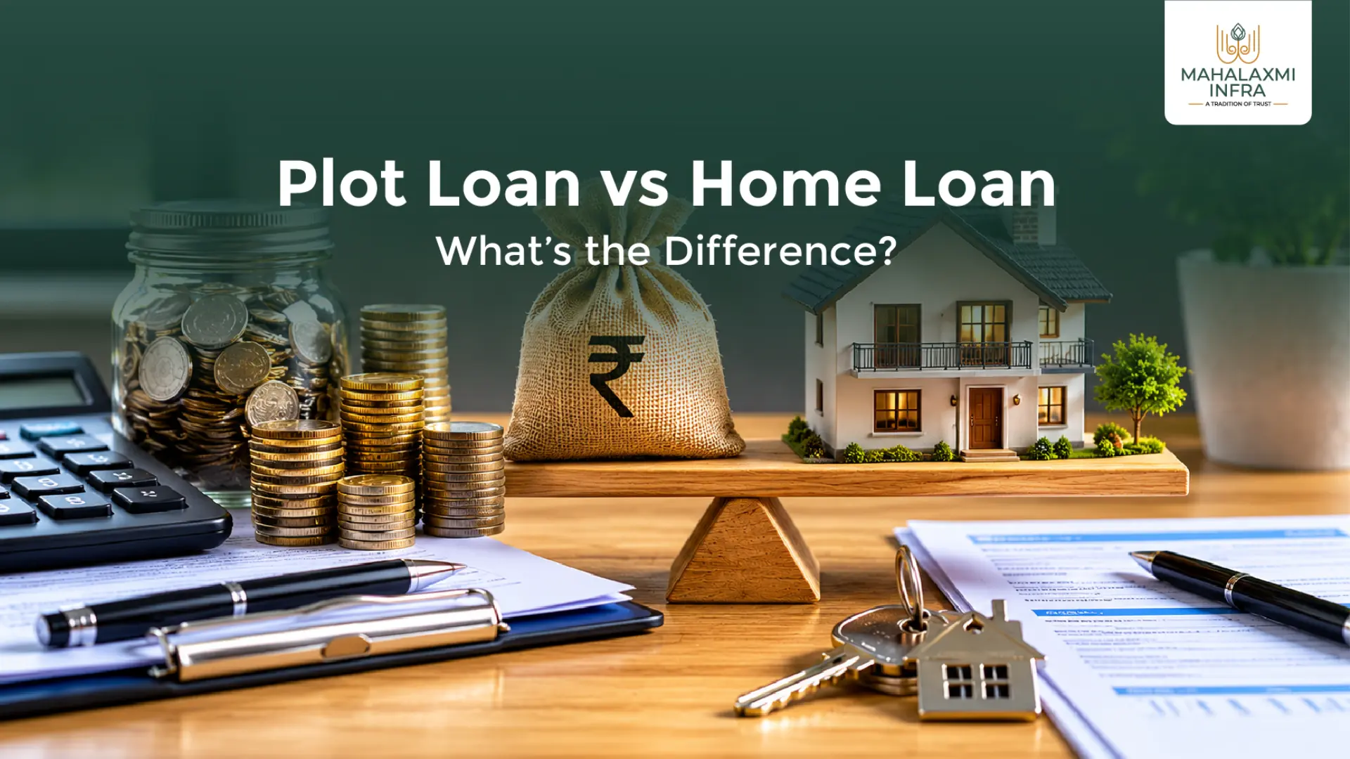Plot Loan vs Home Loan and What is the Difference